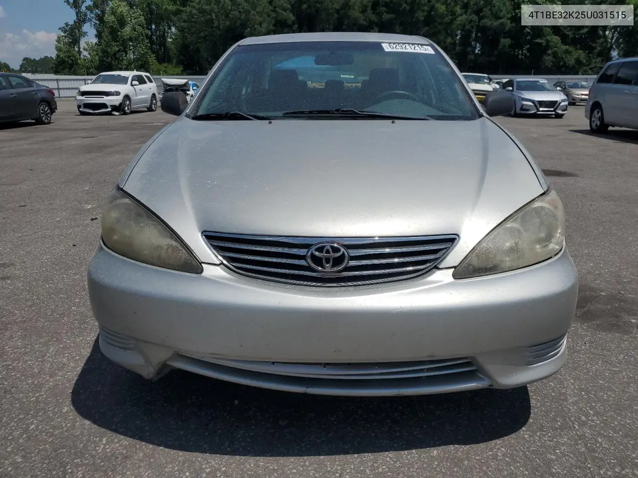2005 Toyota Camry Le VIN: 4T1BE32K25U031515 Lot: 62921215