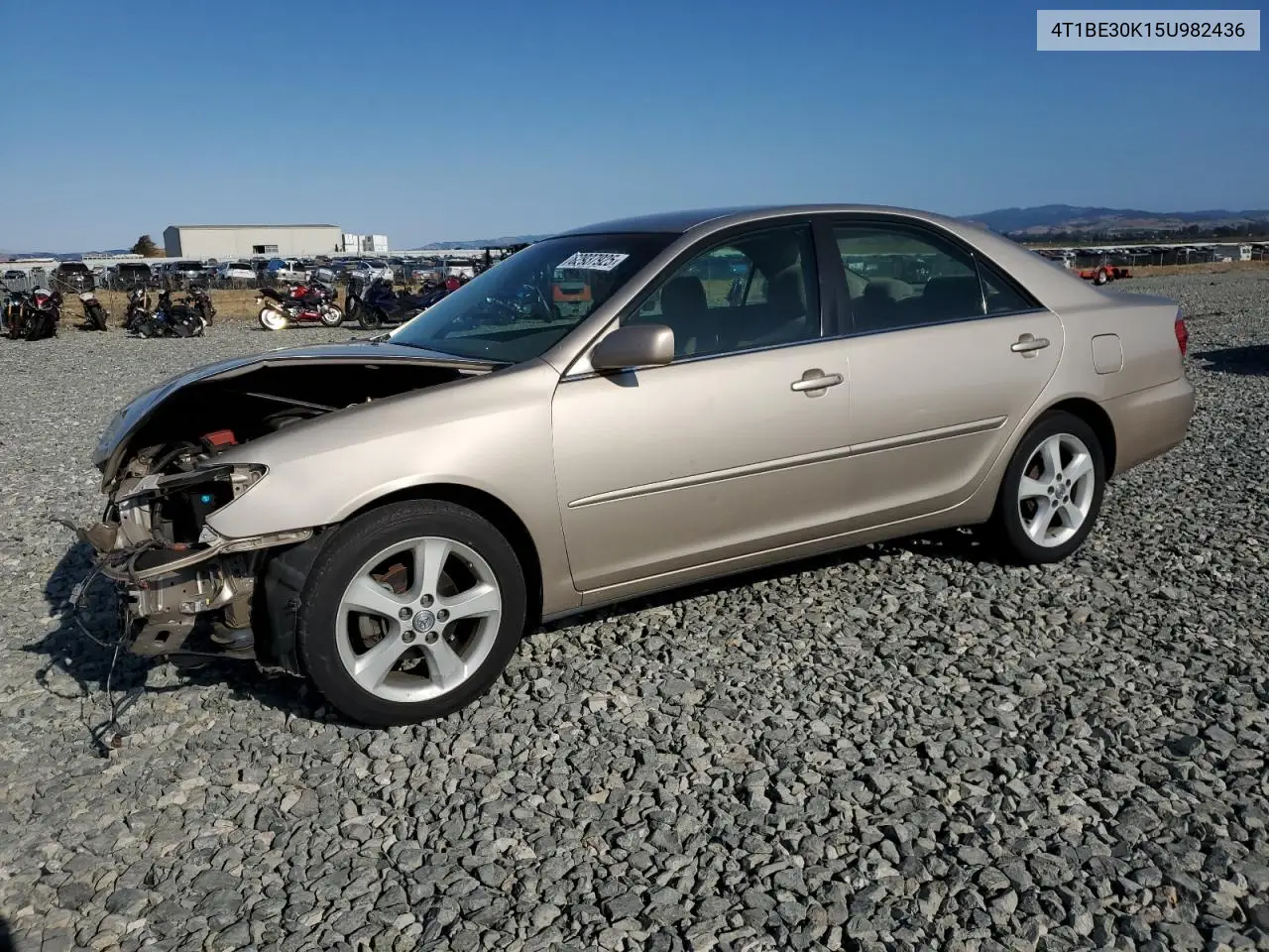 2005 Toyota Camry Le VIN: 4T1BE30K15U982436 Lot: 62937925