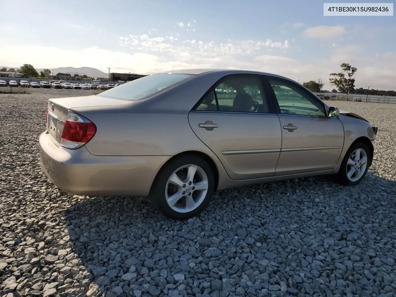 2005 Toyota Camry Le VIN: 4T1BE30K15U982436 Lot: 62937925