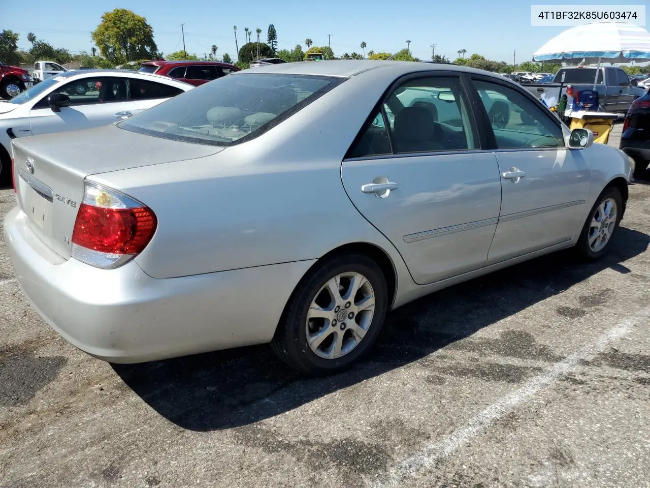 2005 Toyota Camry Le VIN: 4T1BF32K85U603474 Lot: 62967945