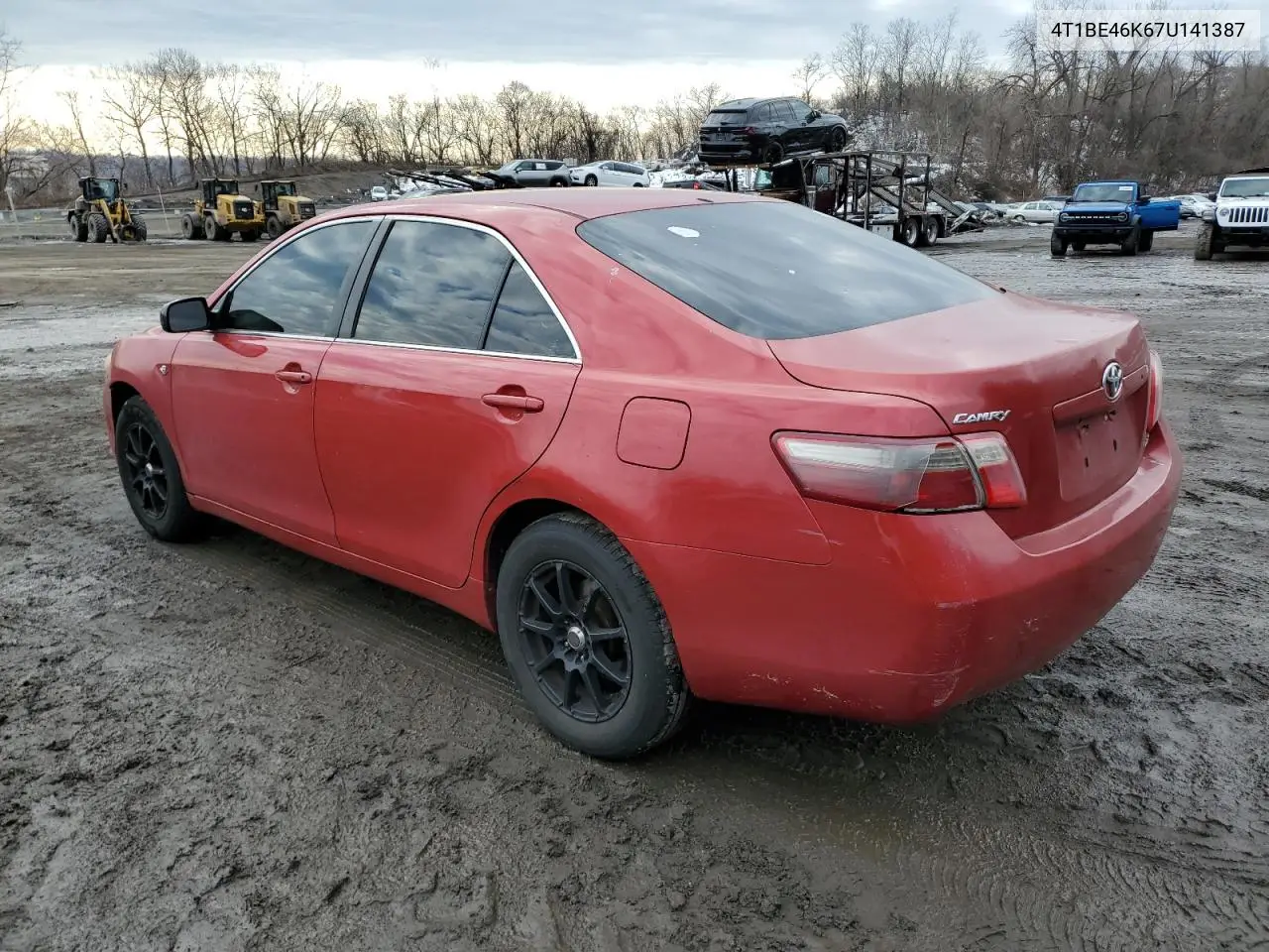 2007 Toyota Camry Ce VIN: 4T1BE46K67U141387 Lot: 46744825