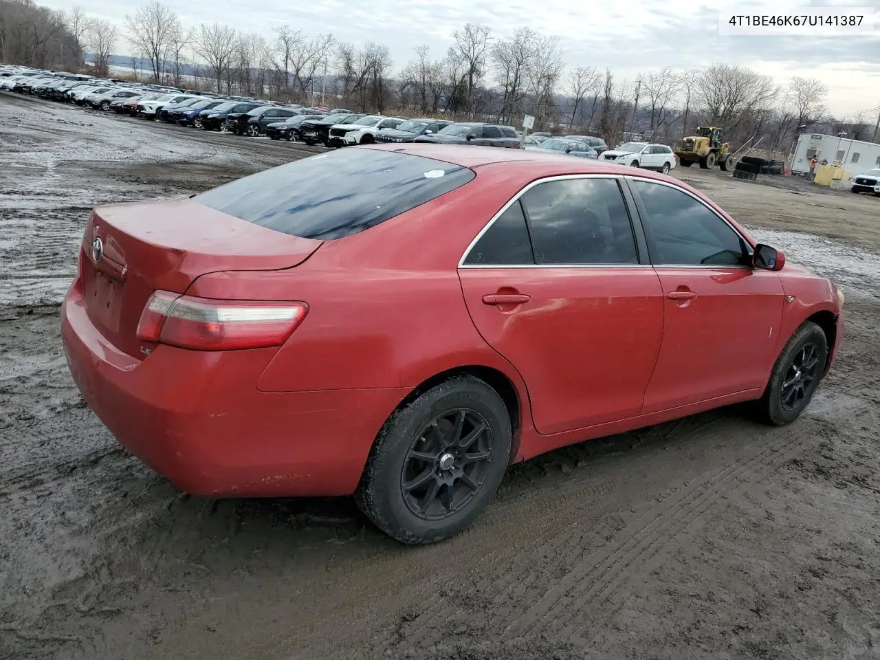 2007 Toyota Camry Ce VIN: 4T1BE46K67U141387 Lot: 46744825