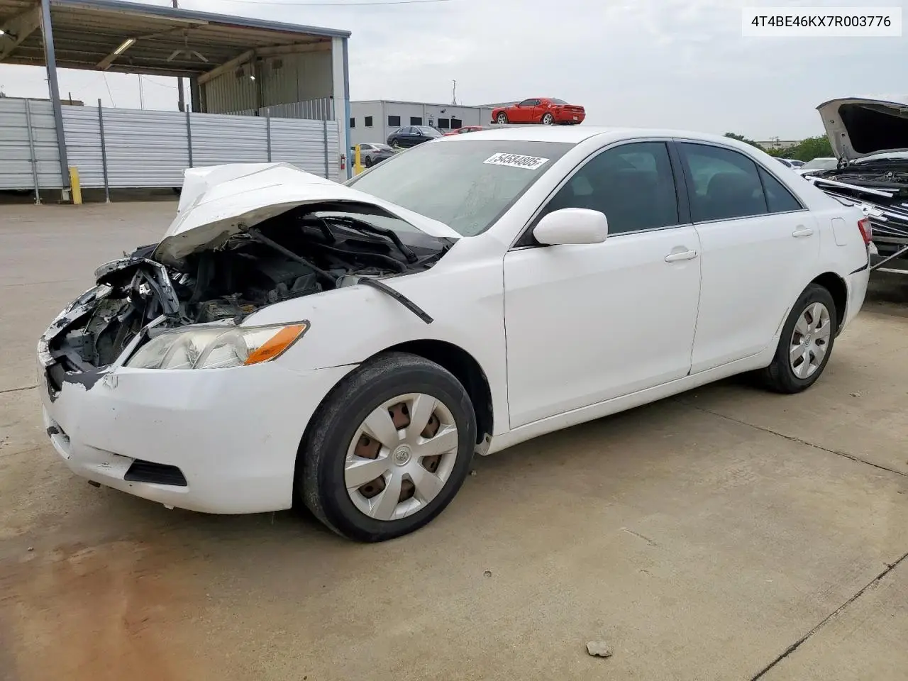 2007 Toyota Camry Ce VIN: 4T4BE46KX7R003776 Lot: 54584805