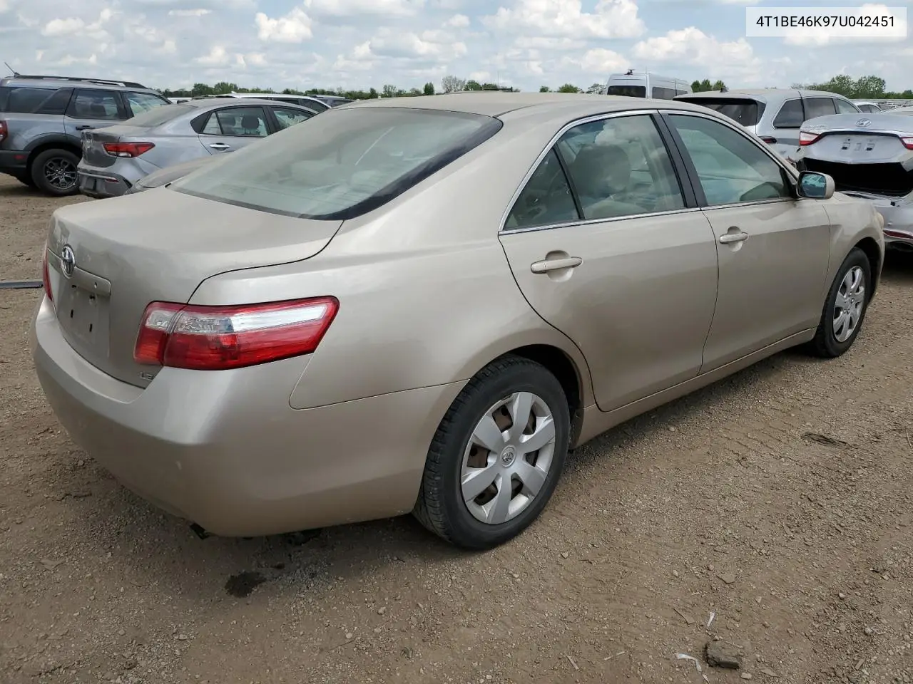 2007 Toyota Camry Ce VIN: 4T1BE46K97U042451 Lot: 56094135