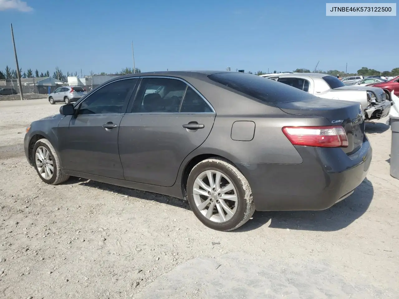 2007 Toyota Camry Ce VIN: JTNBE46K573122500 Lot: 56407095