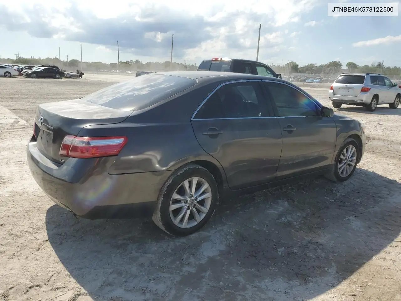 2007 Toyota Camry Ce VIN: JTNBE46K573122500 Lot: 56407095