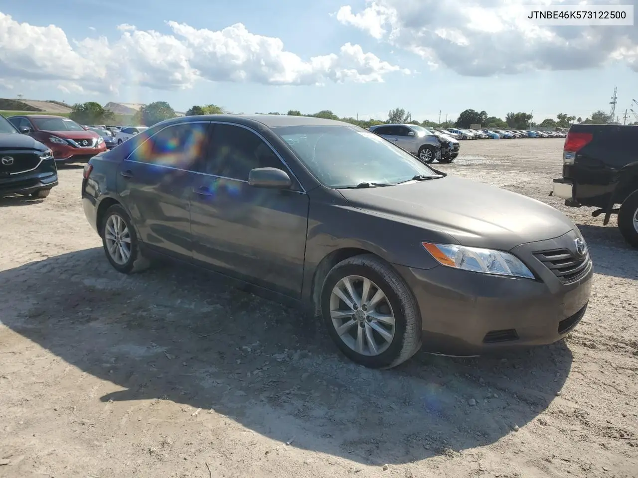 2007 Toyota Camry Ce VIN: JTNBE46K573122500 Lot: 56407095