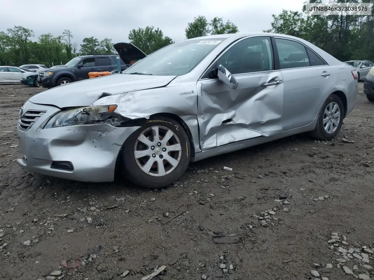 2007 Toyota Camry Hybrid VIN: JTNBB46K373038975 Lot: 56524775