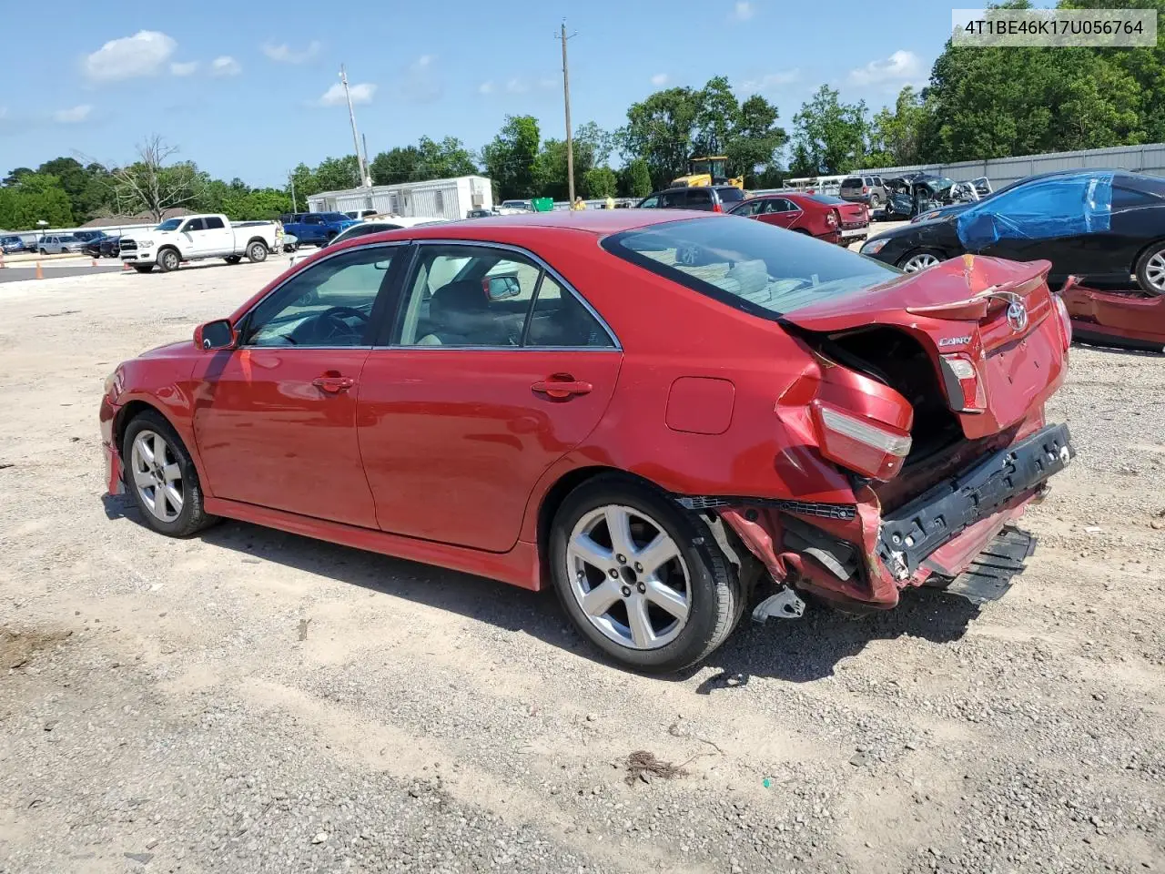 2007 Toyota Camry Ce VIN: 4T1BE46K17U056764 Lot: 56570385