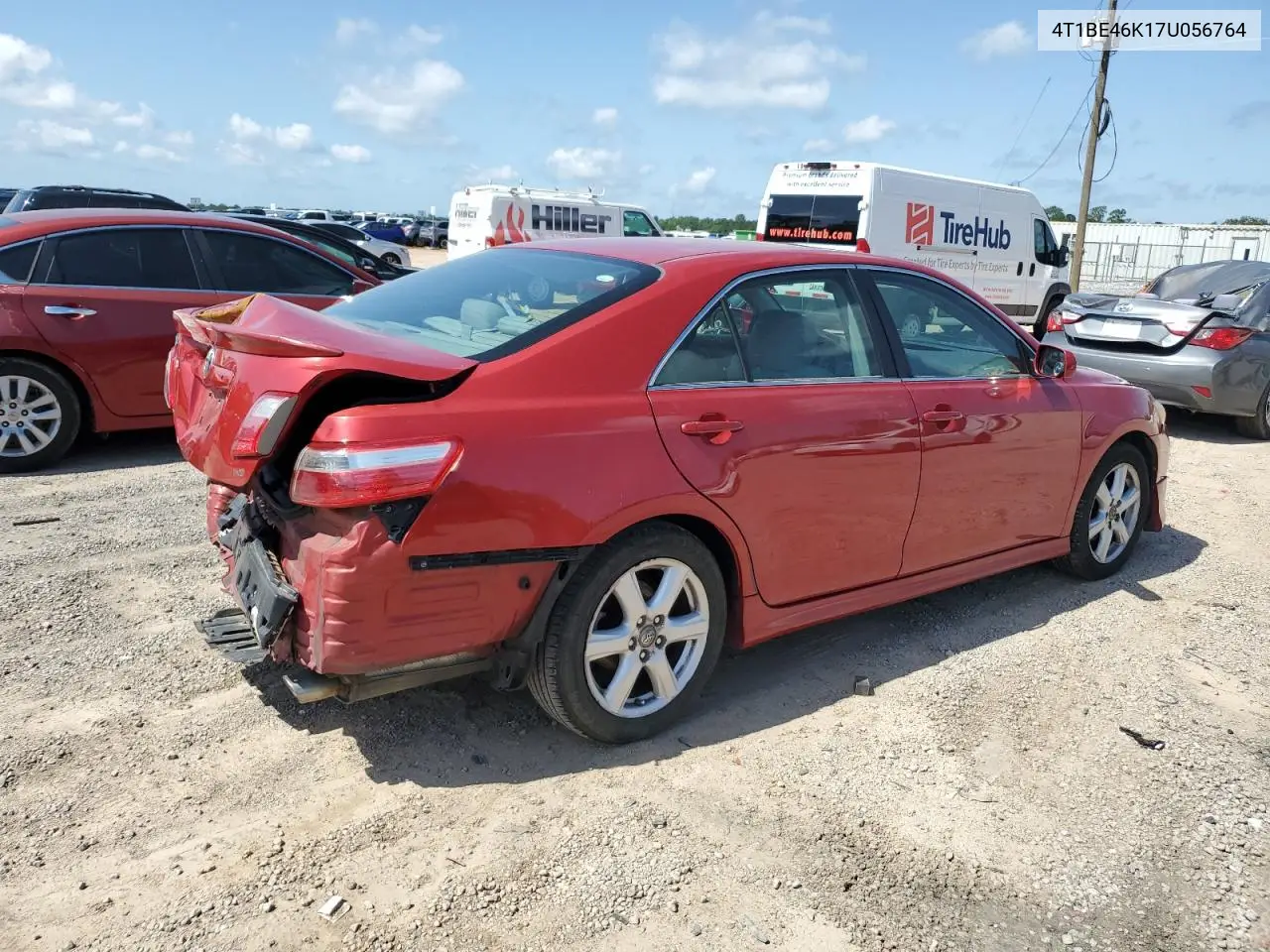2007 Toyota Camry Ce VIN: 4T1BE46K17U056764 Lot: 56570385
