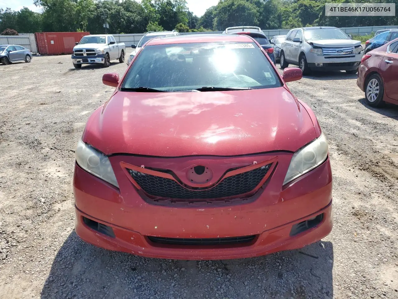 2007 Toyota Camry Ce VIN: 4T1BE46K17U056764 Lot: 56570385