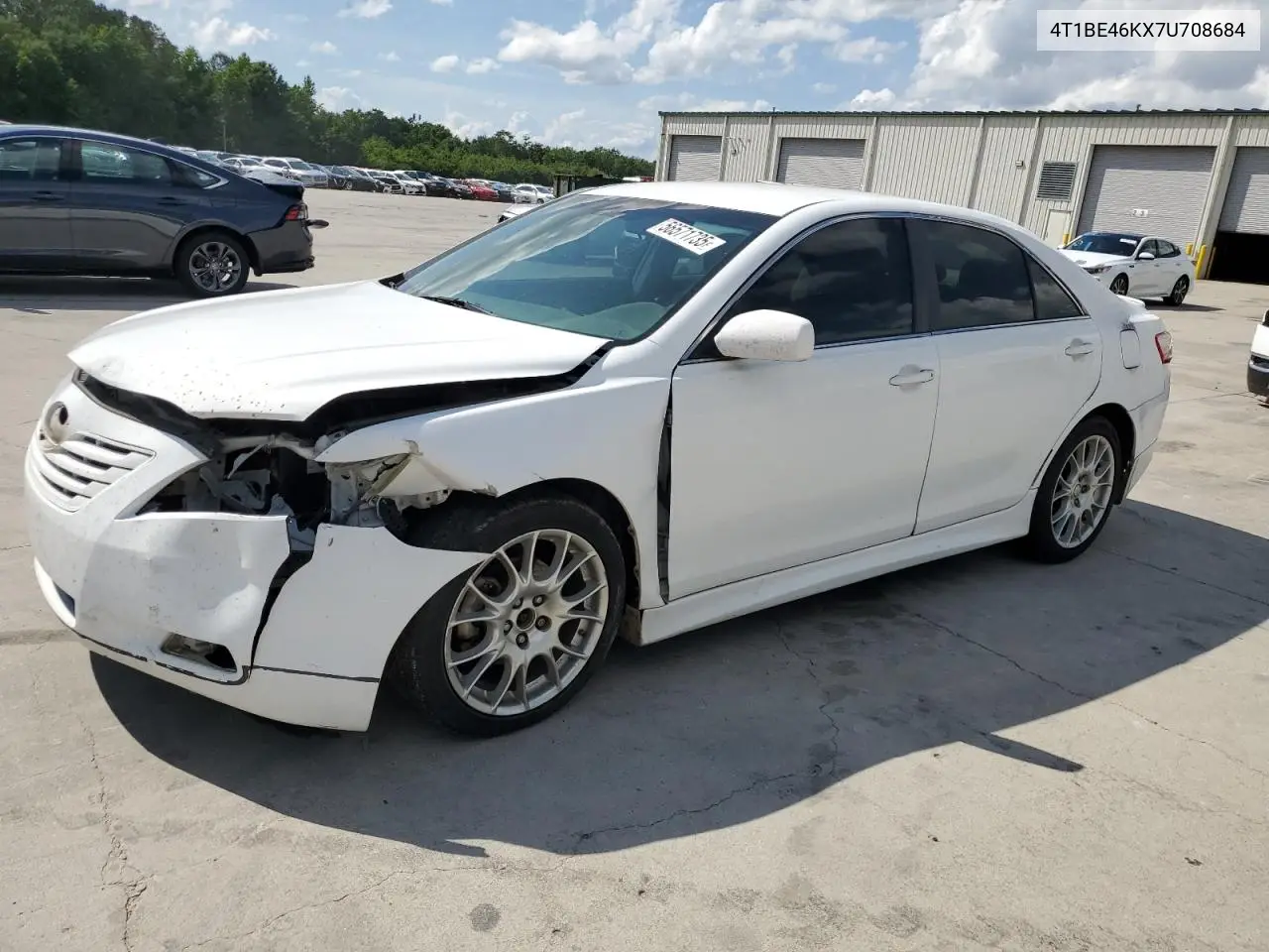2007 Toyota Camry Ce VIN: 4T1BE46KX7U708684 Lot: 56571735