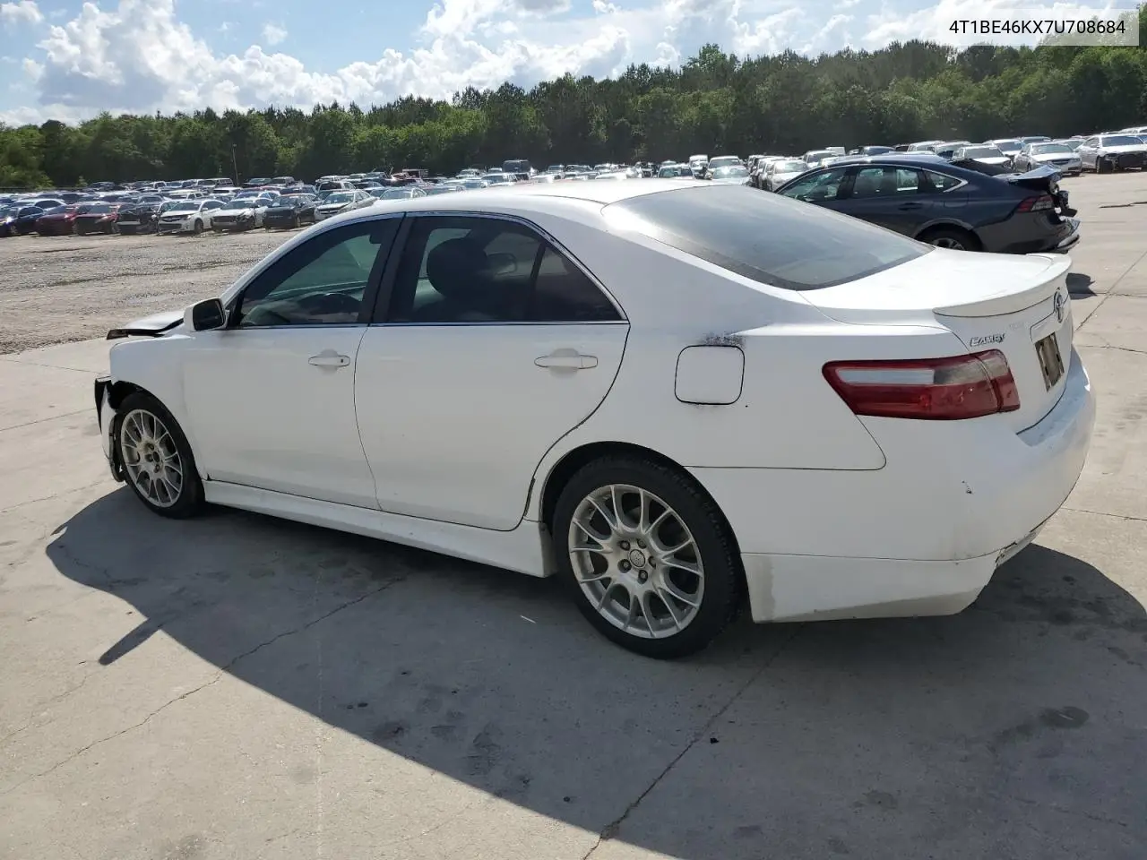 2007 Toyota Camry Ce VIN: 4T1BE46KX7U708684 Lot: 56571735