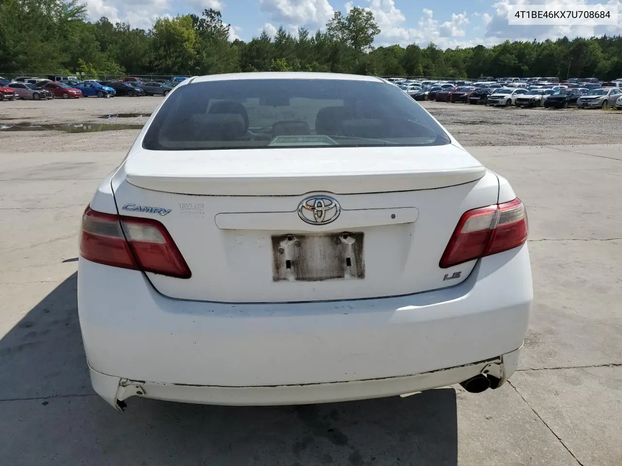 2007 Toyota Camry Ce VIN: 4T1BE46KX7U708684 Lot: 56571735
