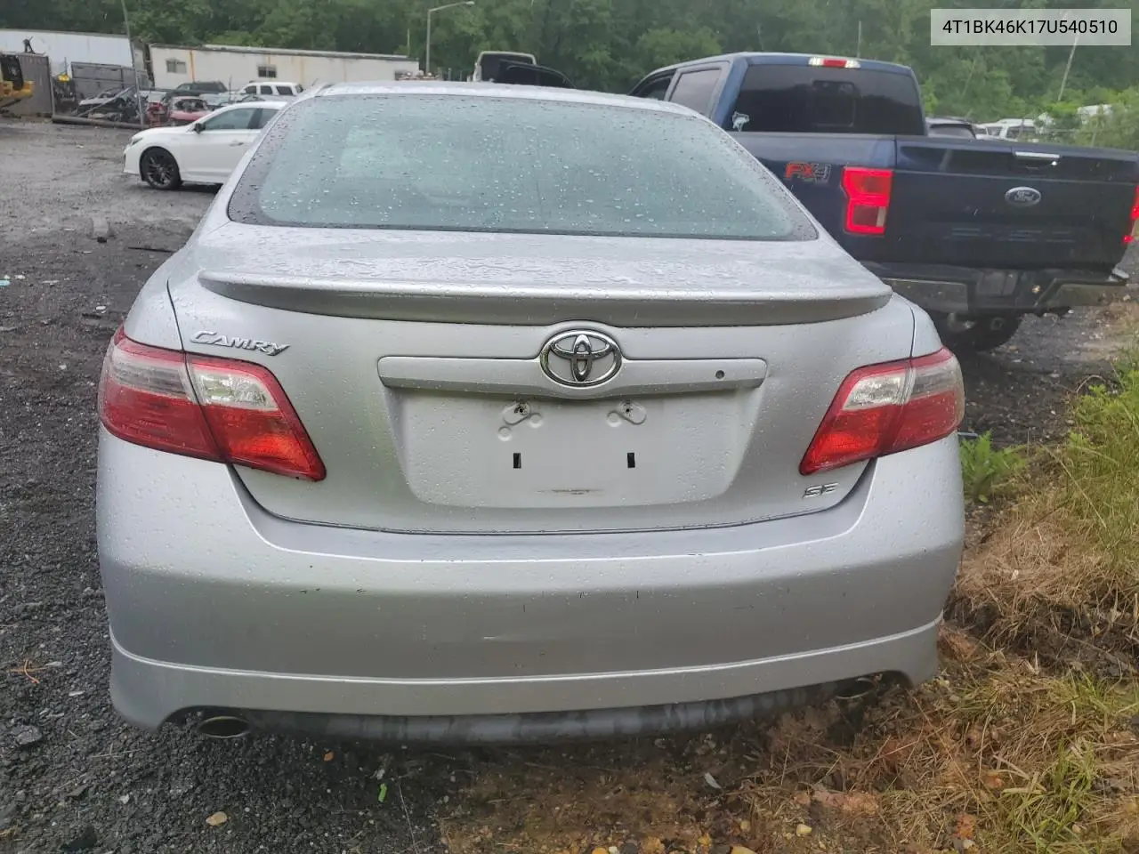2007 Toyota Camry Le VIN: 4T1BK46K17U540510 Lot: 56784845