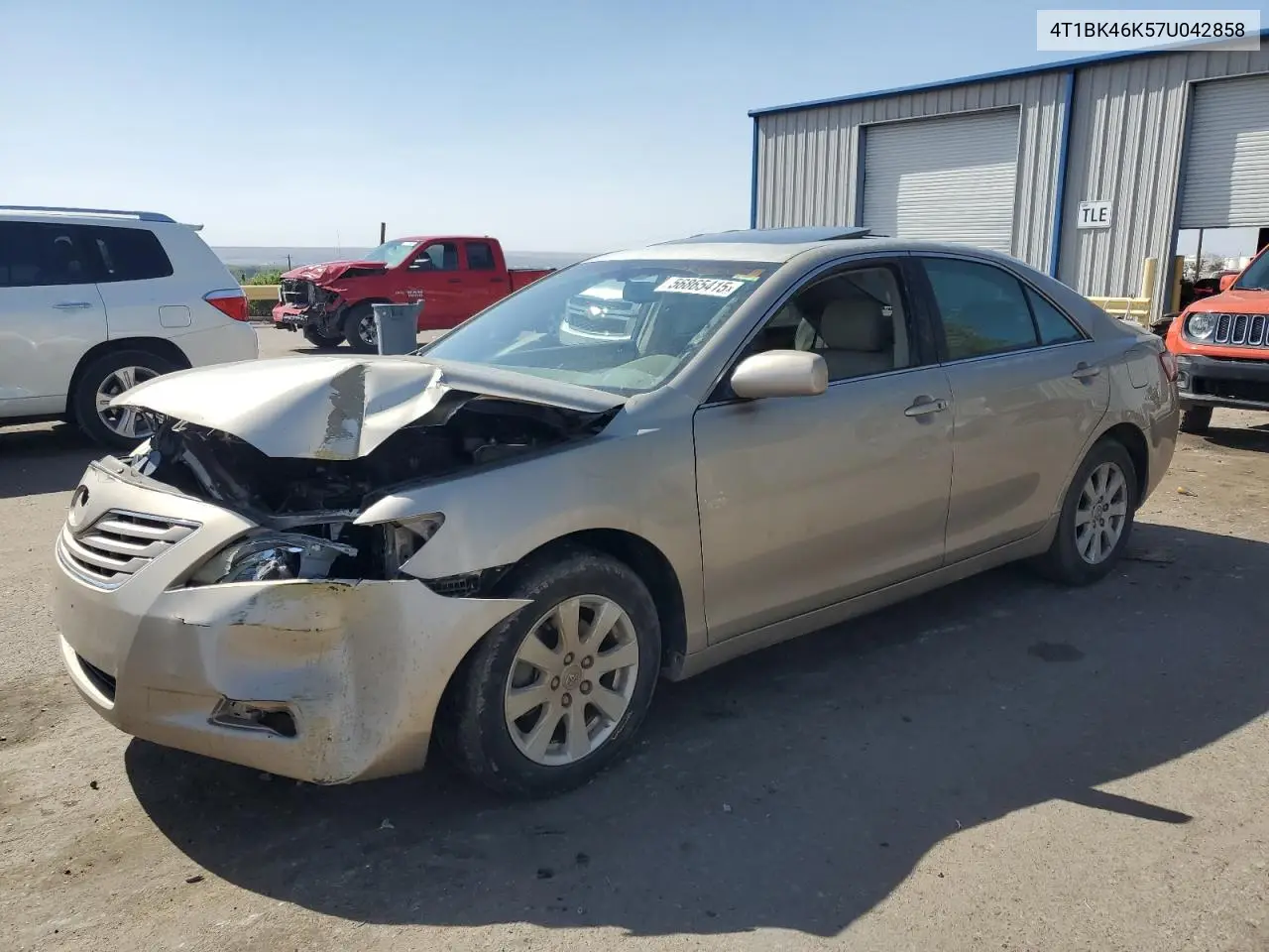 4t1bk46k57u042858 4T1BK46K57U042858 2007 Toyota Camry Le