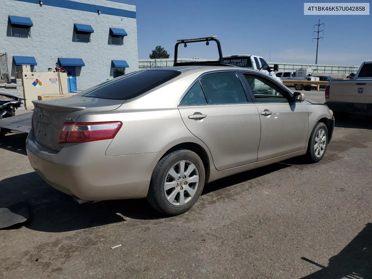 4t1bk46k57u042858 4T1BK46K57U042858 2007 Toyota Camry Le
