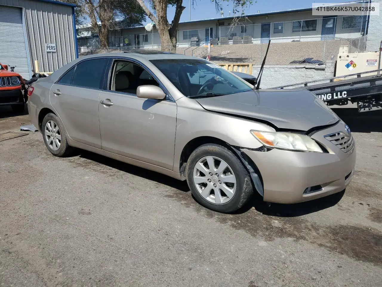 4t1bk46k57u042858 4T1BK46K57U042858 2007 Toyota Camry Le