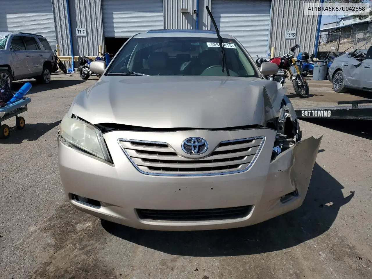 4t1bk46k57u042858 4T1BK46K57U042858 2007 Toyota Camry Le