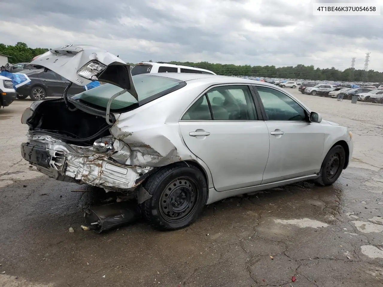 2007 Toyota Camry Ce VIN: 4T1BE46K37U054658 Lot: 57096445
