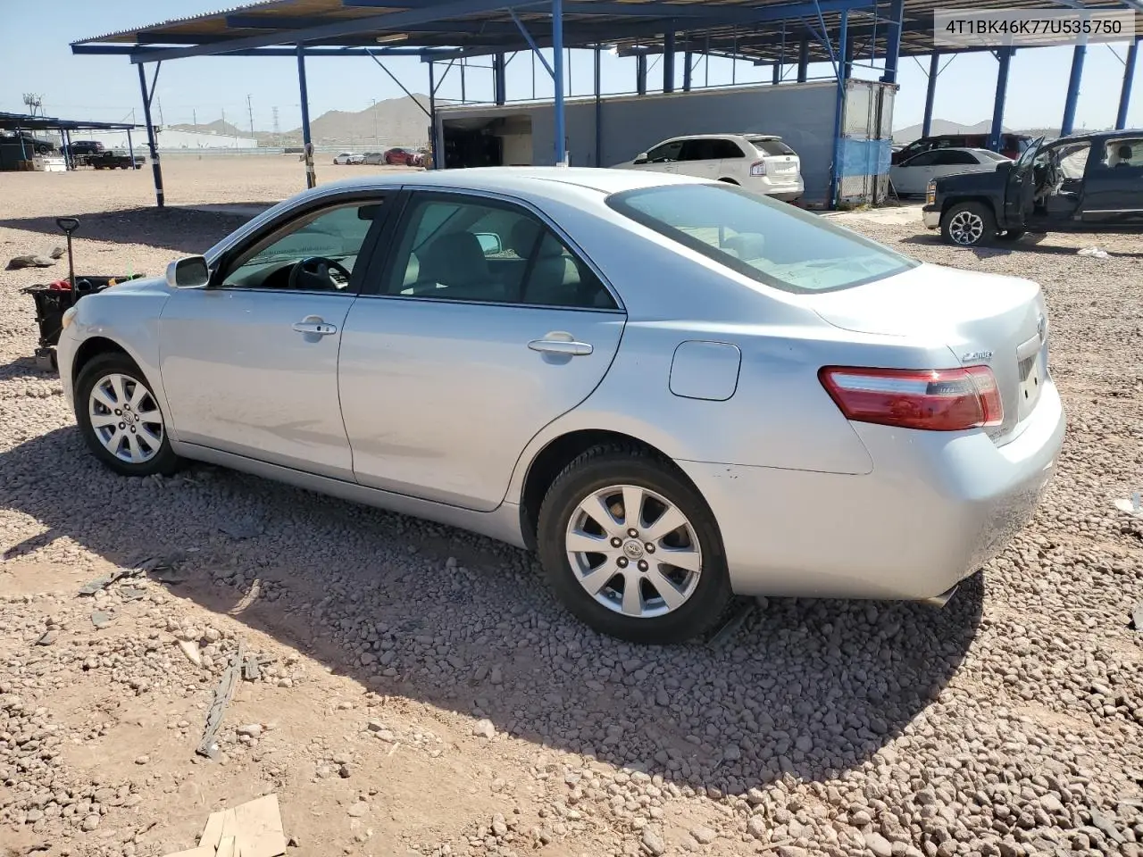 2007 Toyota Camry Le VIN: 4T1BK46K77U535750 Lot: 57135375
