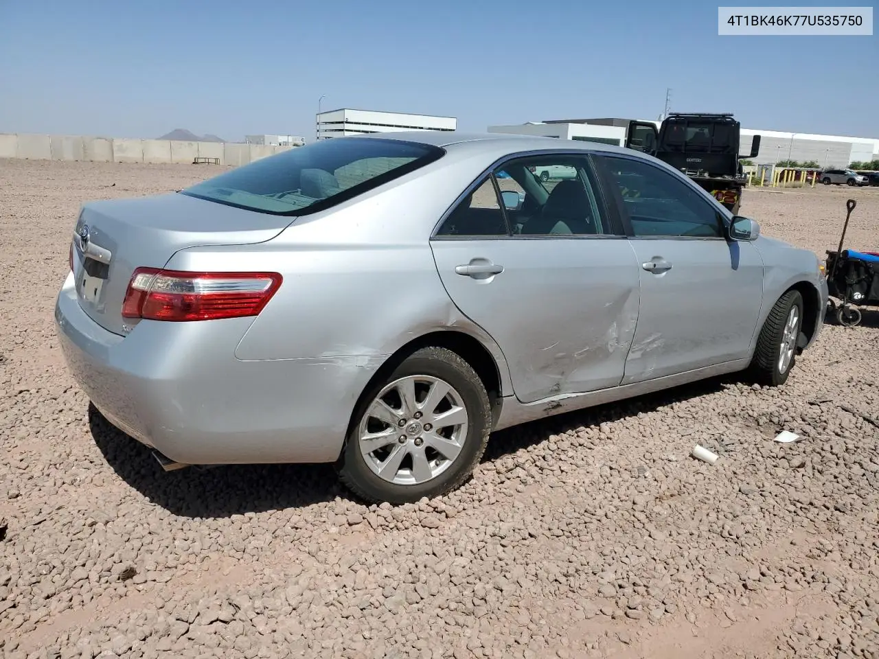 2007 Toyota Camry Le VIN: 4T1BK46K77U535750 Lot: 57135375