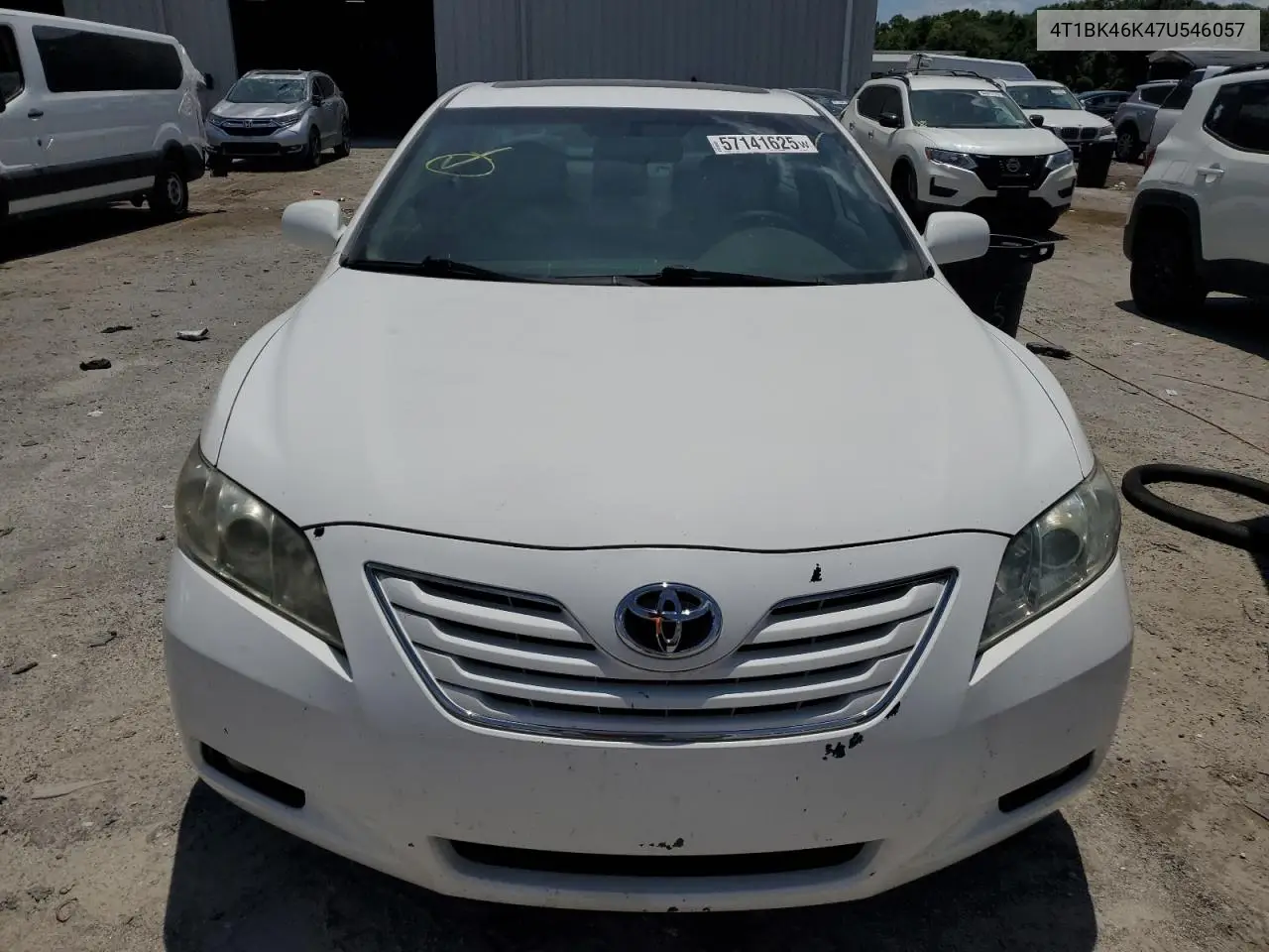 2007 Toyota Camry Le VIN: 4T1BK46K47U546057 Lot: 57141625