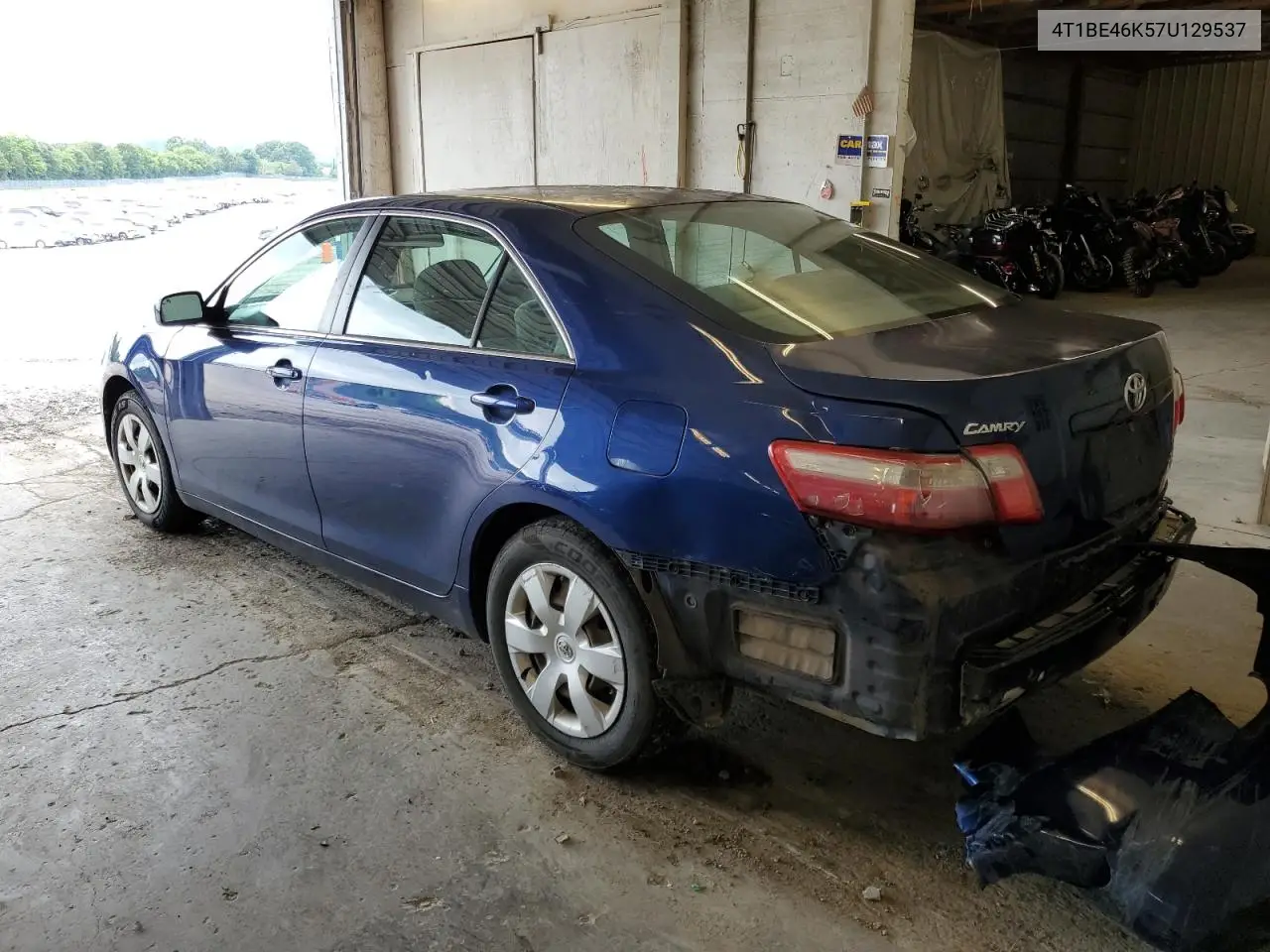 2007 Toyota Camry Ce VIN: 4T1BE46K57U129537 Lot: 57505323