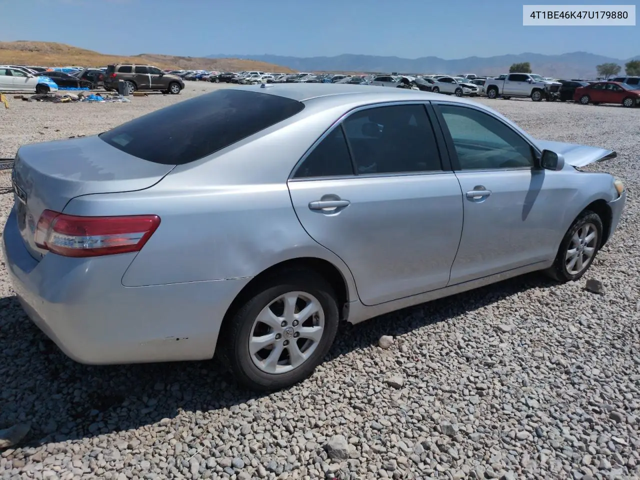 2007 Toyota Camry Ce VIN: 4T1BE46K47U179880 Lot: 60925695