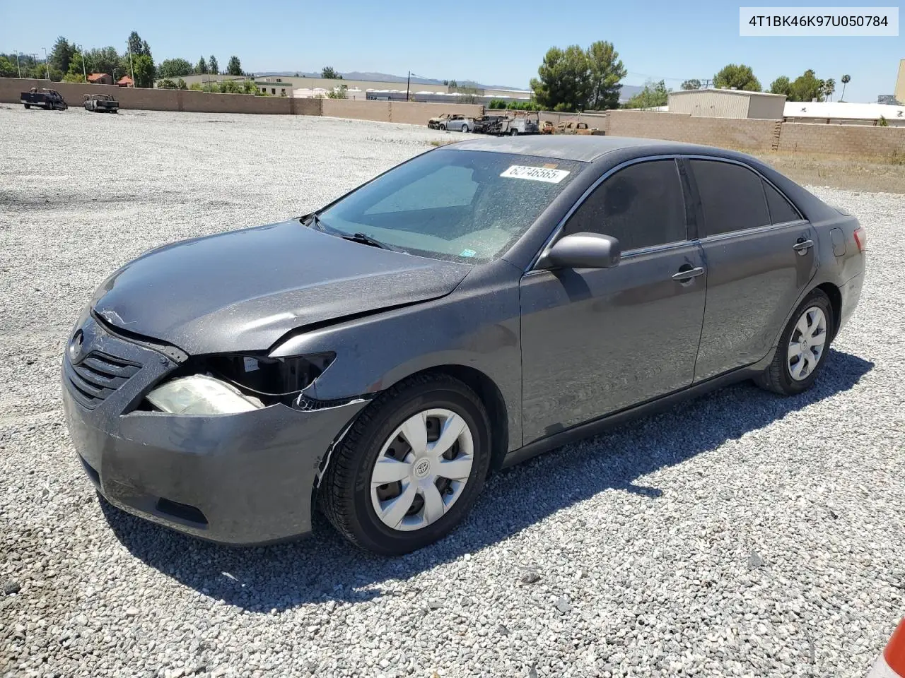 2007 Toyota Camry Le VIN: 4T1BK46K97U050784 Lot: 62746565