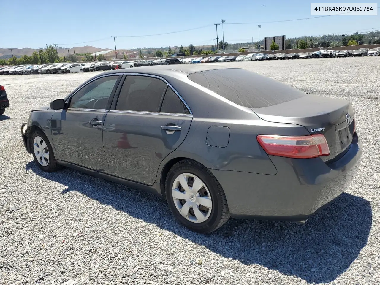2007 Toyota Camry Le VIN: 4T1BK46K97U050784 Lot: 62746565