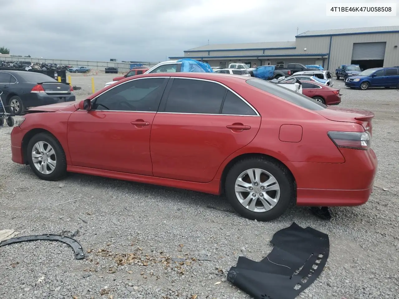 2007 Toyota Camry Ce VIN: 4T1BE46K47U058508 Lot: 62789275
