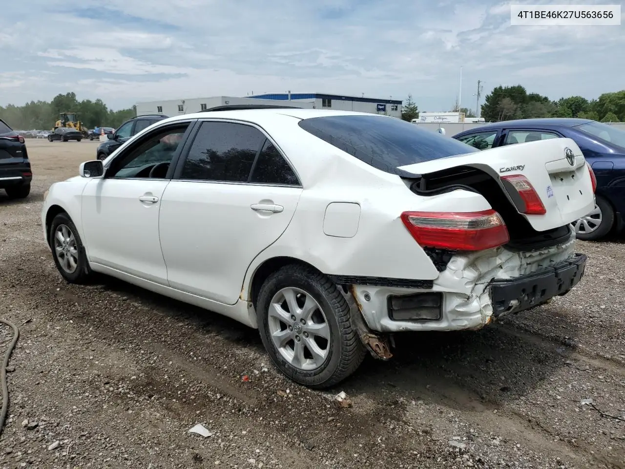 2007 Toyota Camry Ce VIN: 4T1BE46K27U563656 Lot: 62991415