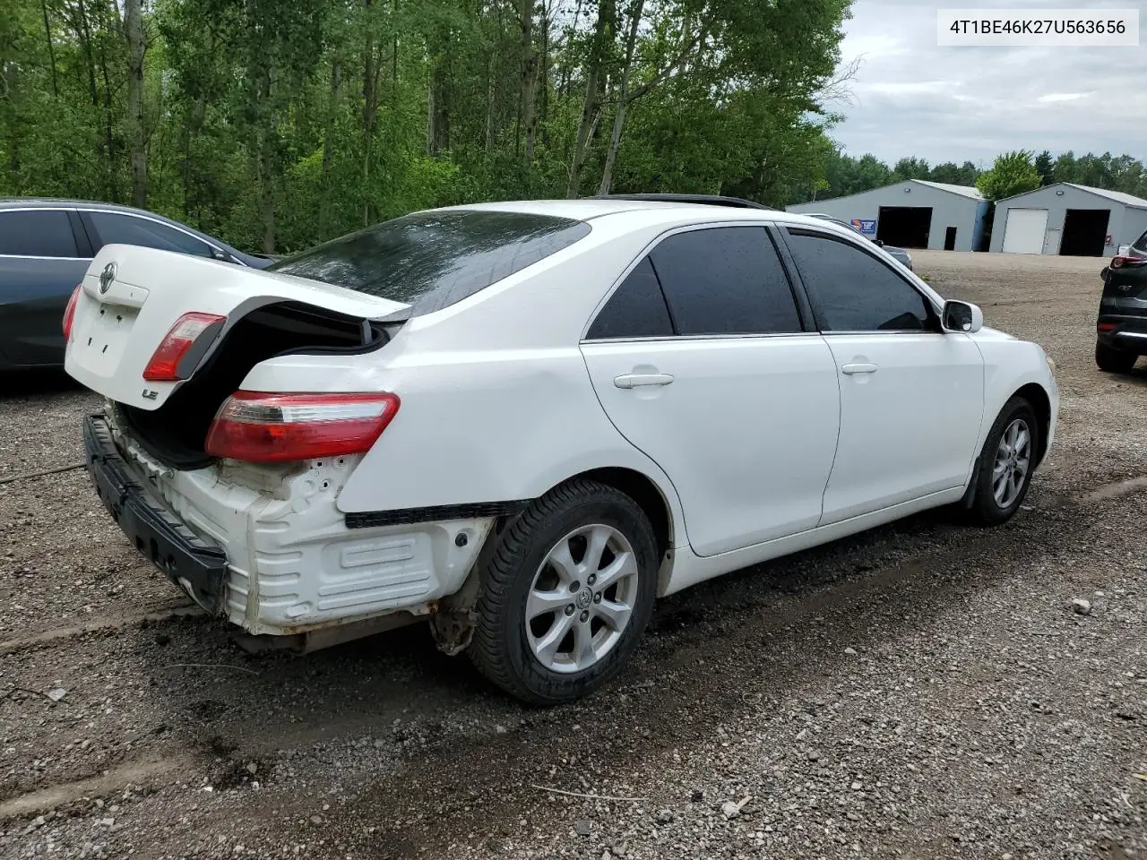 2007 Toyota Camry Ce VIN: 4T1BE46K27U563656 Lot: 62991415