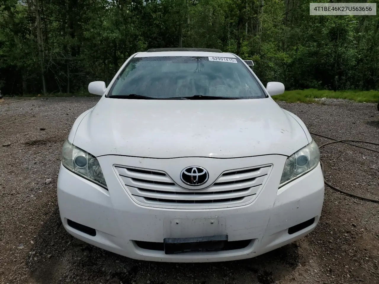 2007 Toyota Camry Ce VIN: 4T1BE46K27U563656 Lot: 62991415