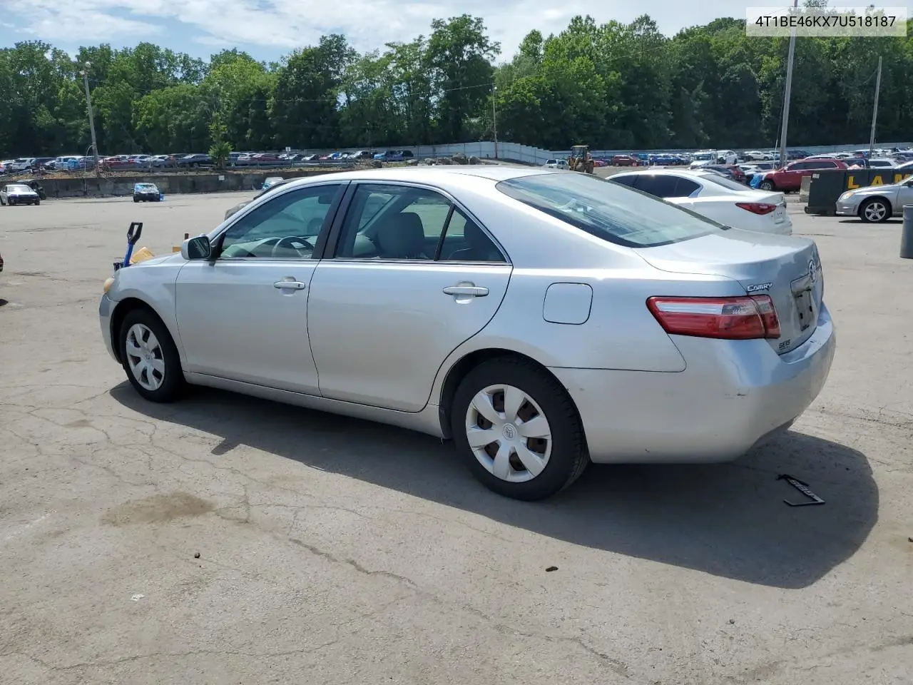 2007 Toyota Camry Ce VIN: 4T1BE46KX7U518187 Lot: 63000985