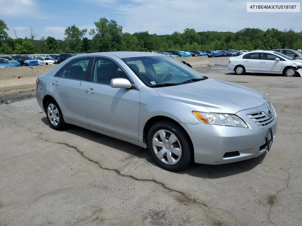 2007 Toyota Camry Ce VIN: 4T1BE46KX7U518187 Lot: 63000985