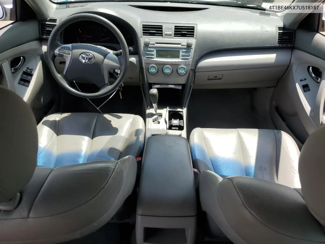 2007 Toyota Camry Ce VIN: 4T1BE46KX7U518187 Lot: 63000985