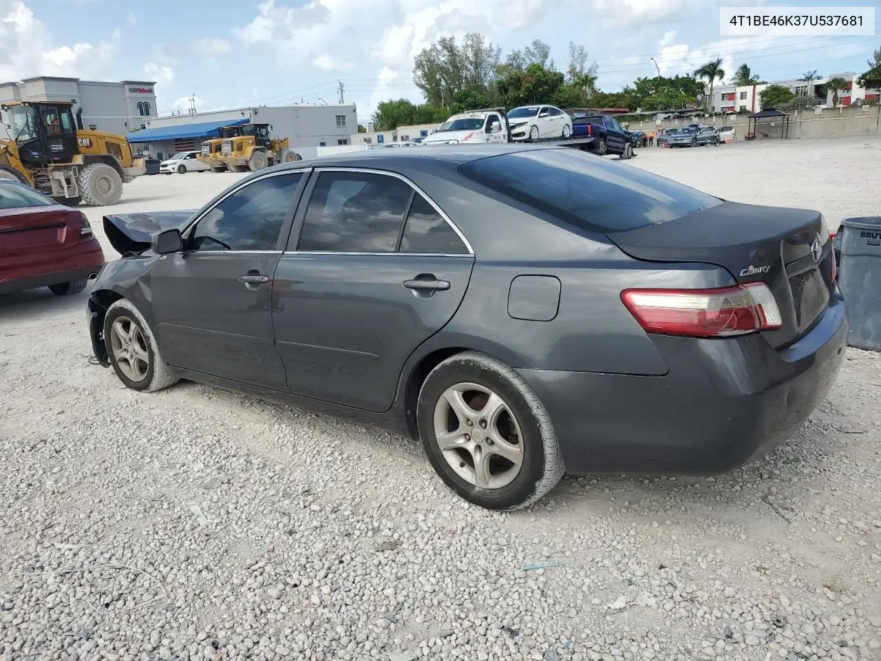 2007 Toyota Camry Ce VIN: 4T1BE46K37U537681 Lot: 63218975