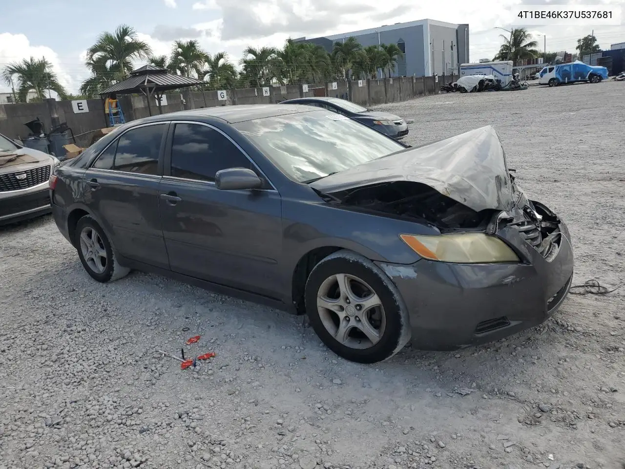 2007 Toyota Camry Ce VIN: 4T1BE46K37U537681 Lot: 63218975