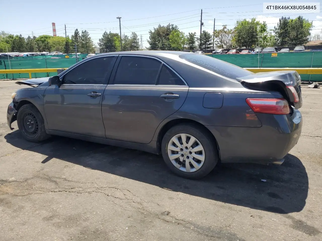 2008 Toyota Camry Le VIN: 4T1BK46KX8U054845 Lot: 56856655