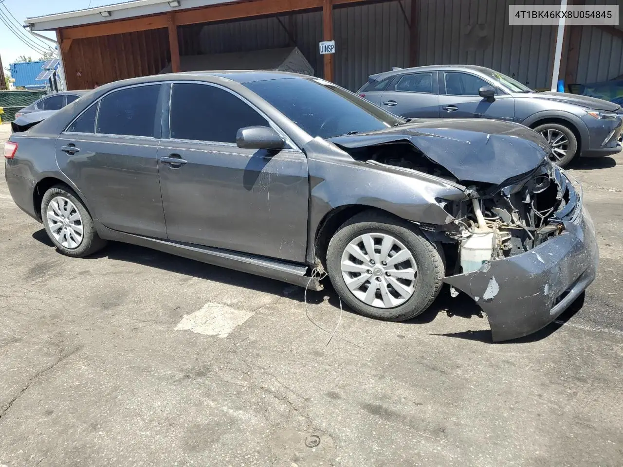 2008 Toyota Camry Le VIN: 4T1BK46KX8U054845 Lot: 56856655