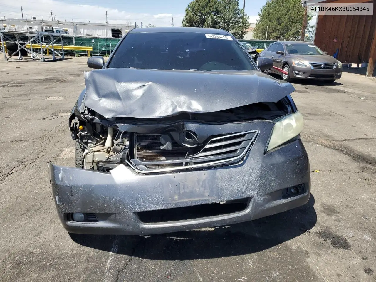 2008 Toyota Camry Le VIN: 4T1BK46KX8U054845 Lot: 56856655