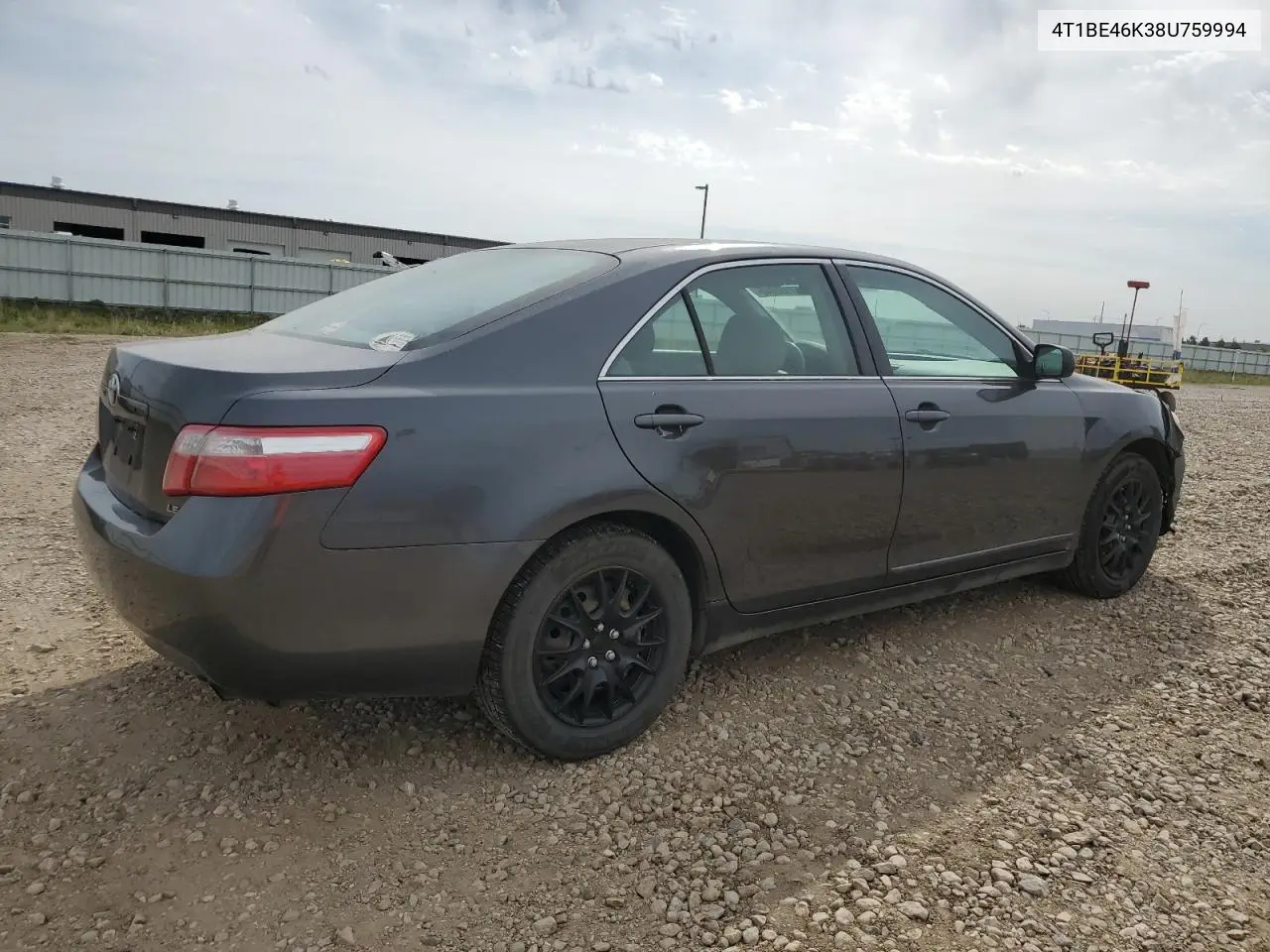 2008 Toyota Camry Ce VIN: 4T1BE46K38U759994 Lot: 57152945