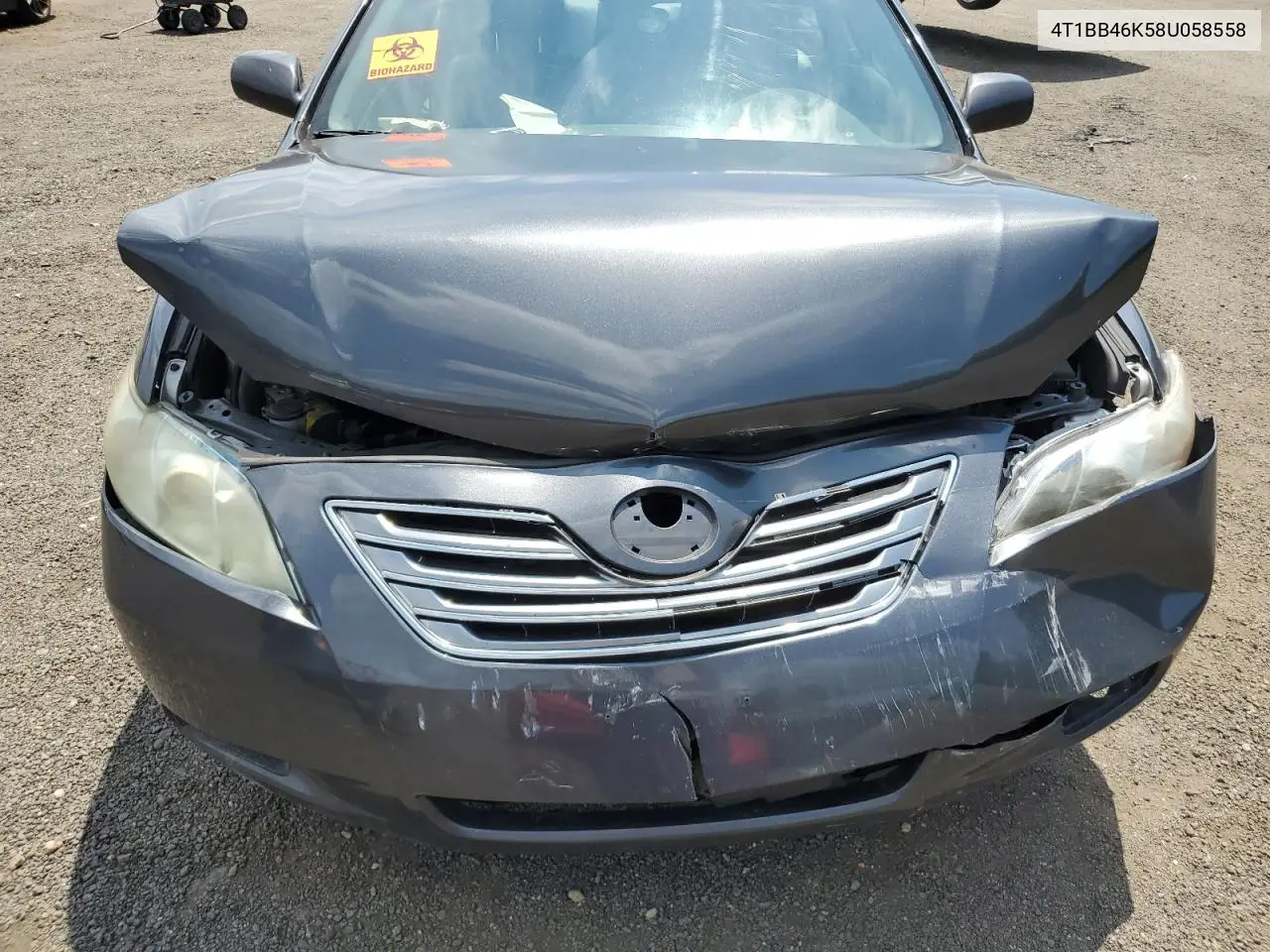 2008 Toyota Camry Hybrid VIN: 4T1BB46K58U058558 Lot: 62060055