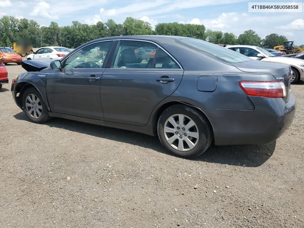2008 Toyota Camry Hybrid VIN: 4T1BB46K58U058558 Lot: 62060055