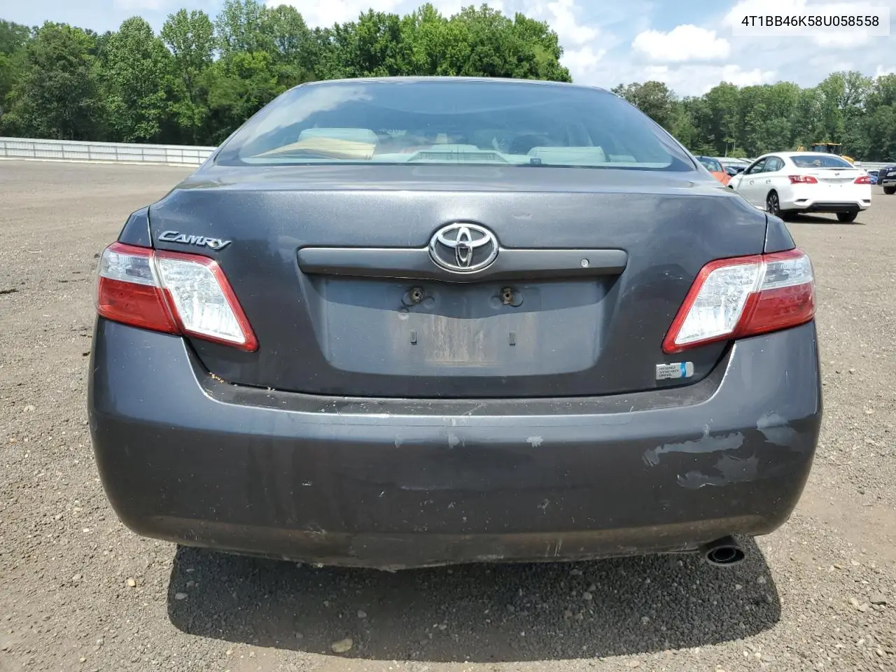 2008 Toyota Camry Hybrid VIN: 4T1BB46K58U058558 Lot: 62060055