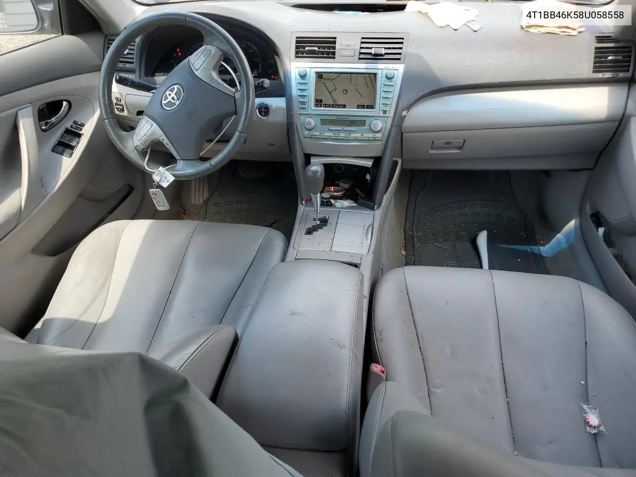 2008 Toyota Camry Hybrid VIN: 4T1BB46K58U058558 Lot: 62060055