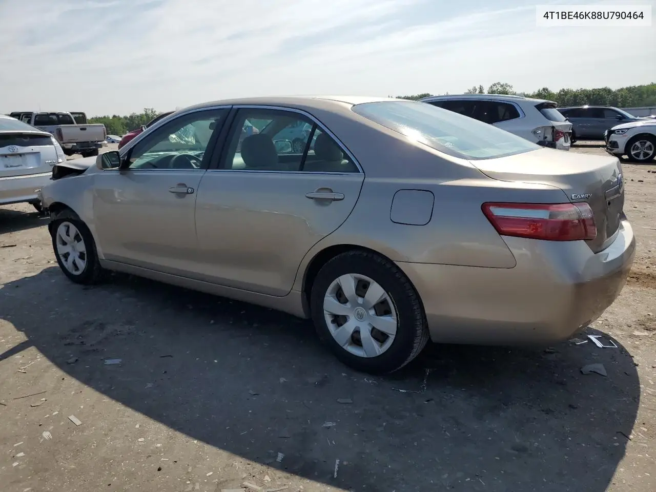 2008 Toyota Camry Ce VIN: 4T1BE46K88U790464 Lot: 62691665