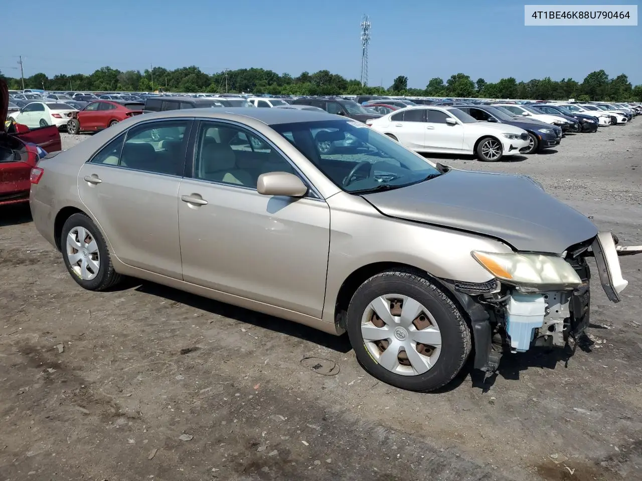 2008 Toyota Camry Ce VIN: 4T1BE46K88U790464 Lot: 62691665